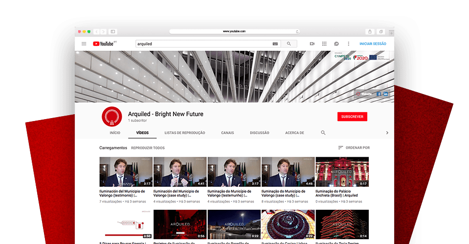 Youtube ARQ - agência marketing digital trigger