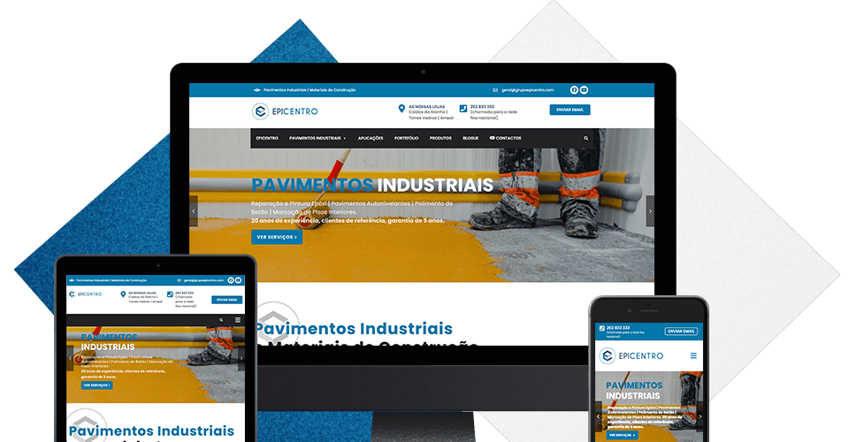 Website Responsivo - EPICENTRO - Agencia Marketing Digital Trigger